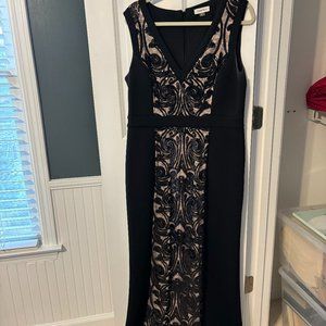 Calvin Klein Lace & Sequin Gown